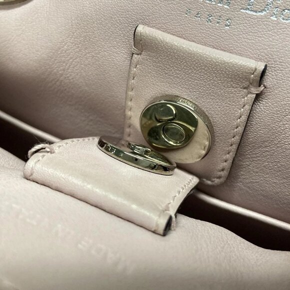 Auth DIOR/ChristianDior Diorissimo M0902PTUZ Champagne Gold Leather - Tote Bag - Picture 11 of 16